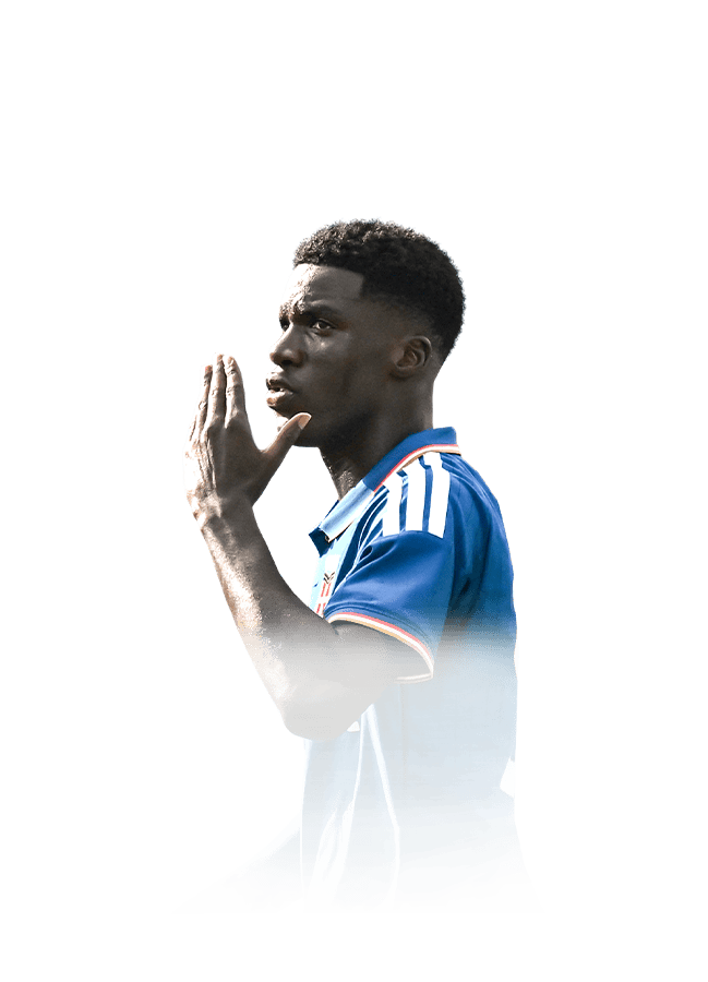 Assane Diao op de 84 Future Stars FC 27-spelerskaart
