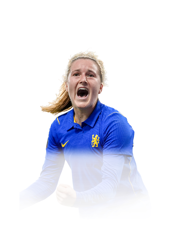Wieke Kaptein op de 84 Future Stars FC 27-spelerskaart