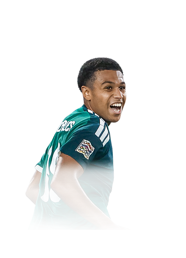 Shea Charles op de 80 Team of the Week FC 27-spelerskaart