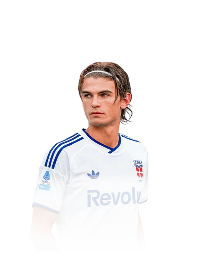 Nico Paz 87 Destined for Glory CAM FC 27 card
