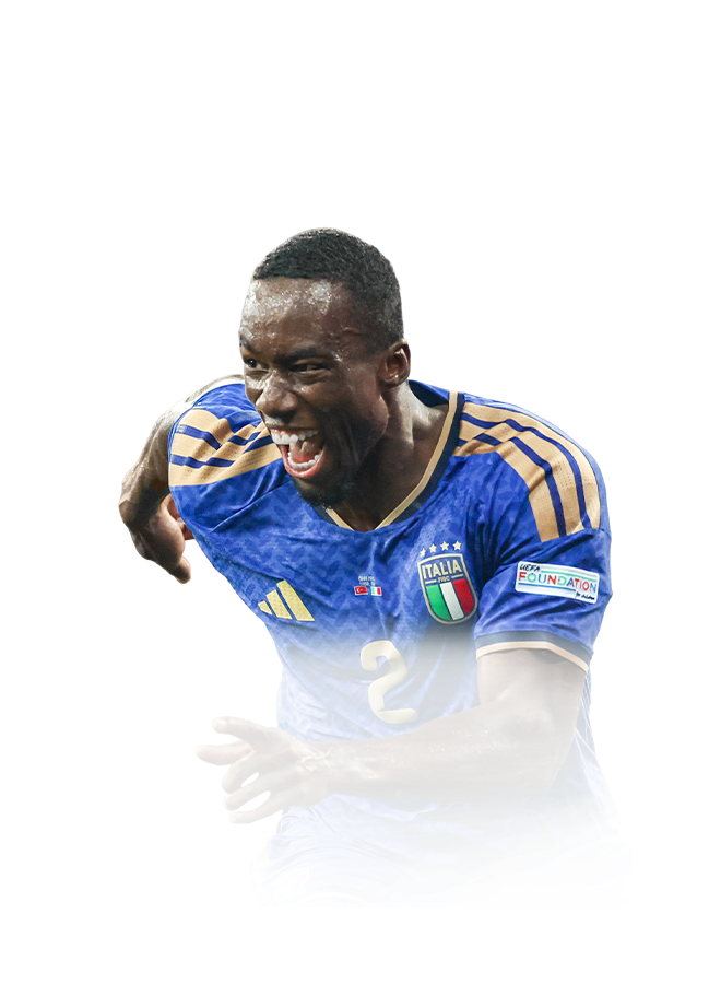 Michael Kayode op de 83 Team of the Week FC 27-spelerskaart