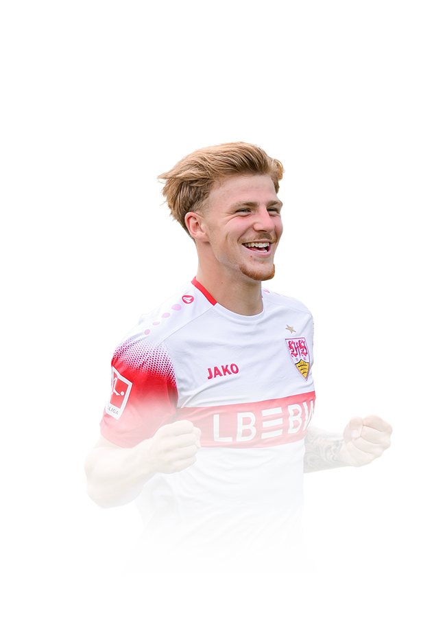 Finn Jeltsch op de 85 Future Stars FC 27-spelerskaart