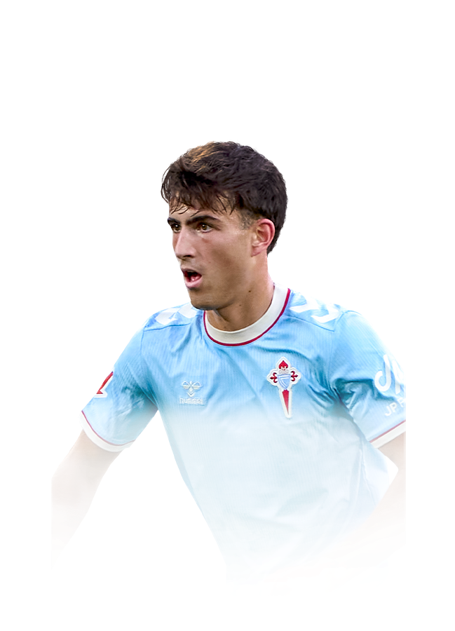 Javi Rodríguez op de 82 Team of the Week FC 27-spelerskaart