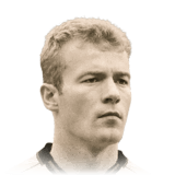 Alan Shearer op de 89 Base Icon FC 27-spelerskaart
