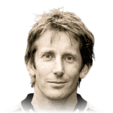Edwin van der Sar op de 88 Base Icon FC 27-spelerskaart