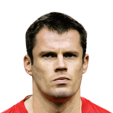 Jamie Carragher op de 86 Base Hero FC 27-spelerskaart