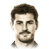 Casillas op de 90 Base Icon FC 27-spelerskaart