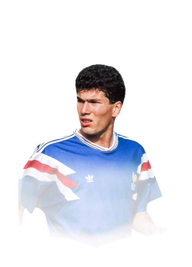 Zinedine Zidane op de 86 Debut International Icon FC 27-spelerskaart
