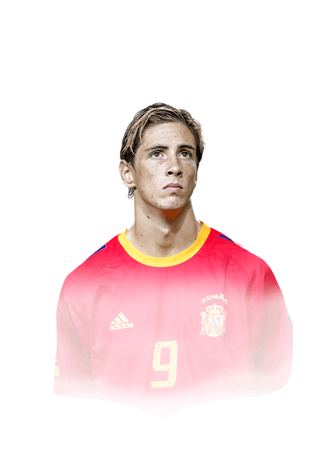 Fernando Torres op de 85 Debut International Icon FC 27-spelerskaart