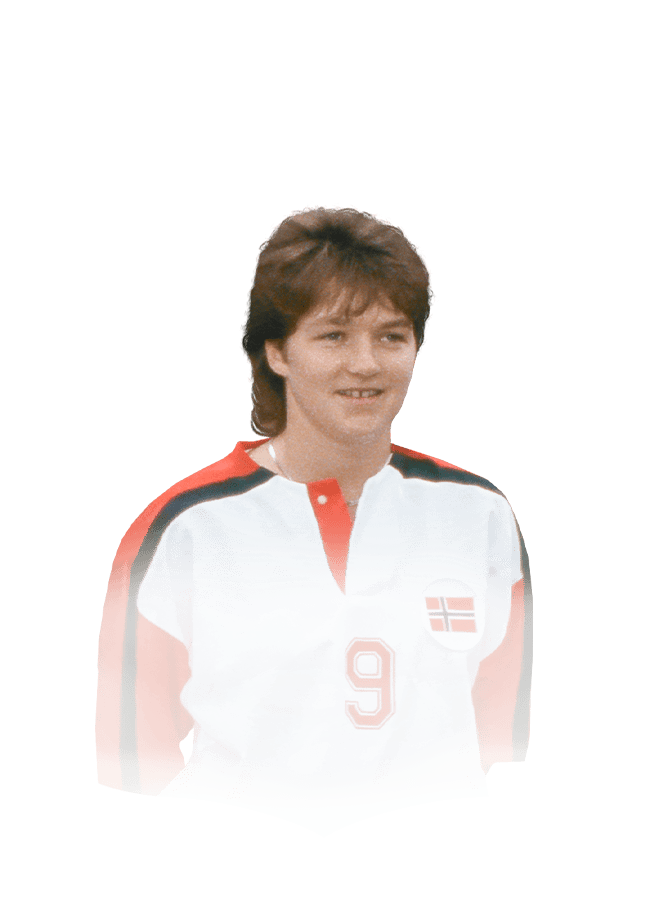 Hege Riise op de 85 Debut International Icon FC 27-spelerskaart