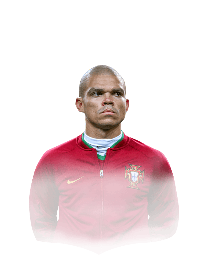 Pepe op de 85 Debut International Icon FC 27-spelerskaart