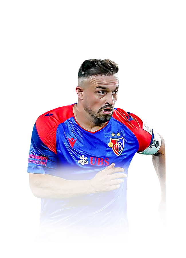 Xherdan Shaqiri op de 80 Team of the Week FC 27-spelerskaart