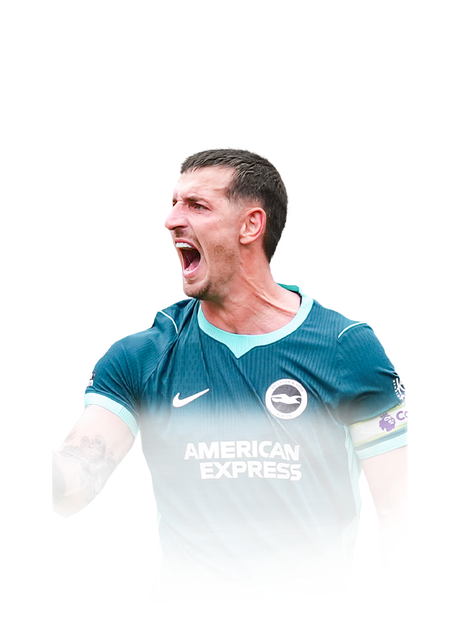 Lewis Dunk op de 80 Team of the Week FC 27-spelerskaart