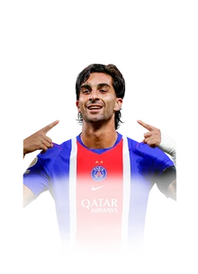 Ferran Torres 85 POTM Ligue 1 ST FC 27 card