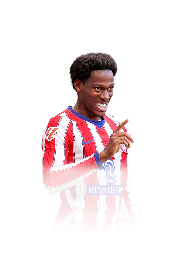 Jonathan David op de 82 Team of the Week FC 27-spelerskaart