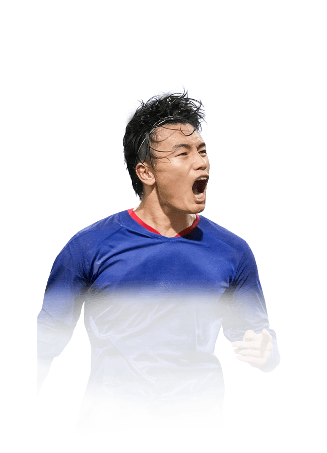 Ayase Ueda op de 80 Team of the Week FC 27-spelerskaart