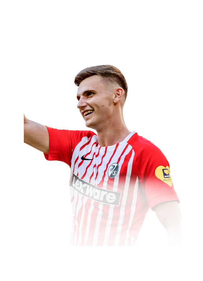 Yannik Engelhardt op de 80 Team of the Week FC 27-spelerskaart