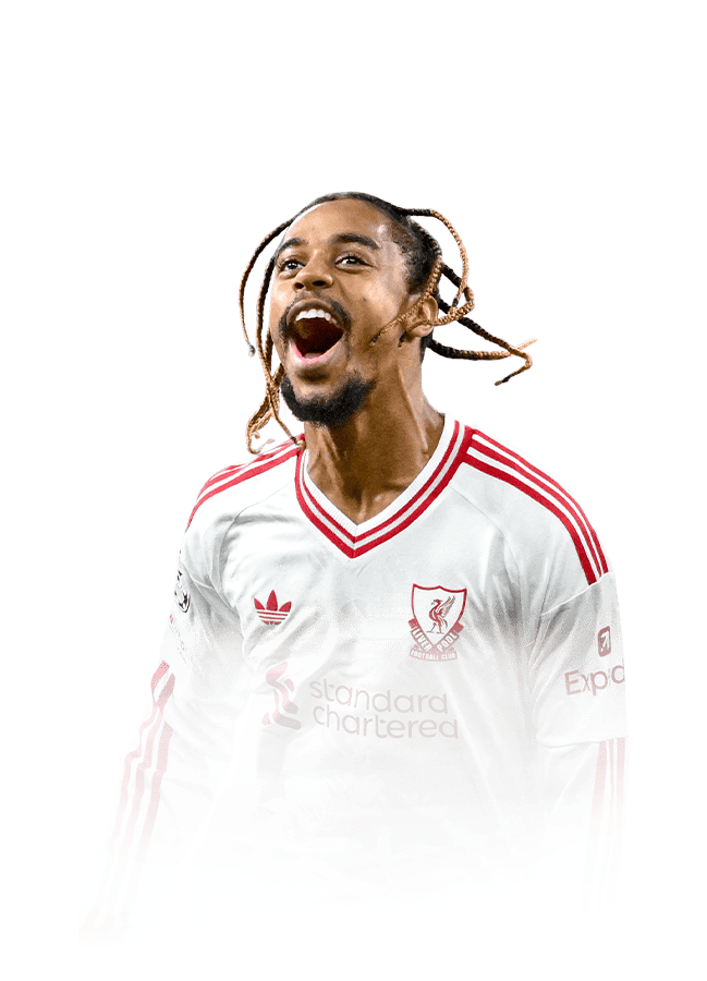 Bradley Barcola op de 86 Star Performer FC 27-spelerskaart