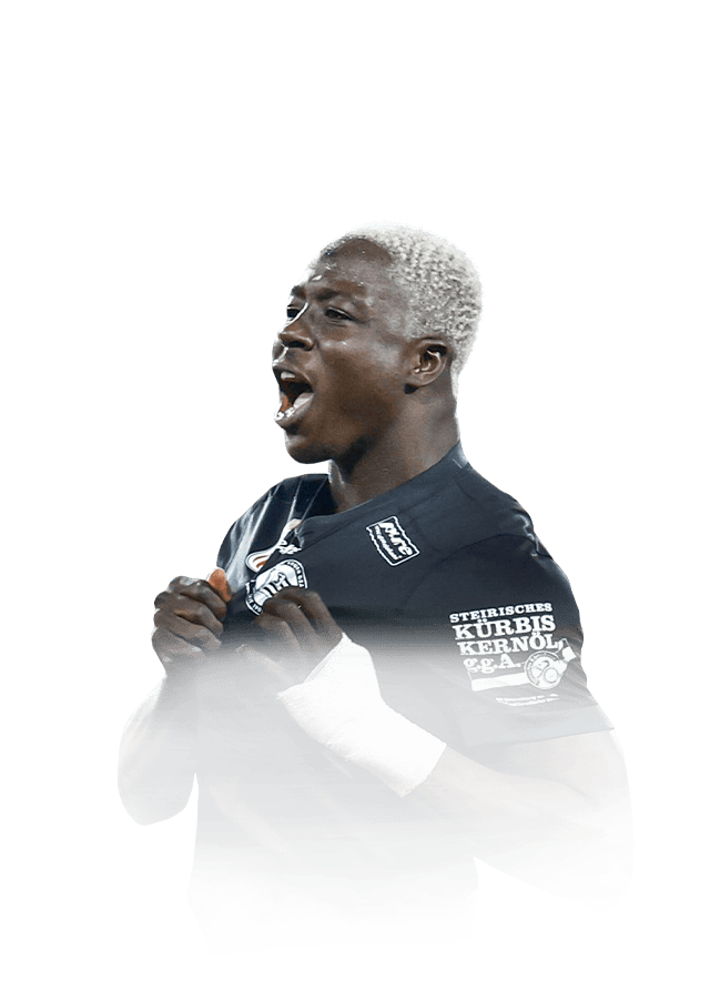 Oumar Diakité op de 80 Team of the Week FC 27-spelerskaart