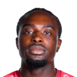 Eliot Muteba op de 61 Common FC 27-spelerskaart