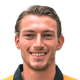 Zak Bradshaw op de 57 Common FC 27-spelerskaart