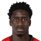 Nicksoen Gomis op de 62 Common FC 27-spelerskaart