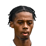 Tyrese Hall op de 64 Common FC 27-spelerskaart