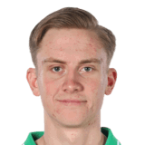 Karl Gunnarsson op de 64 Common FC 27-spelerskaart