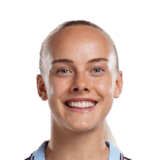 Kamilla Melgård op de 77 Common FC 27-spelerskaart