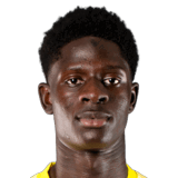 Bahereba Guirassy op de 71 Common FC 27-spelerskaart