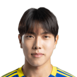 Baek In Woo op de 52 Common FC 27-spelerskaart