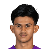 Subham Bhattacharya op de 50 Common FC 27-spelerskaart
