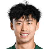 Wang Shiqin op de 56 Common FC 27-spelerskaart