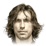 Andrea Pirlo op de 90 Base Icon FC 27-spelerskaart