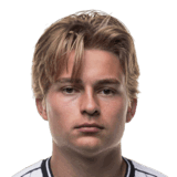 Oskar Haugstrup op de 57 Common FC 27-spelerskaart