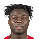 Samuel Akere op de 66 Common FC 27-spelerskaart