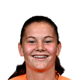 Renee van Asten op de 67 Common FC 27-spelerskaart