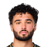 Gage Guerra op de 59 Common FC 27-spelerskaart