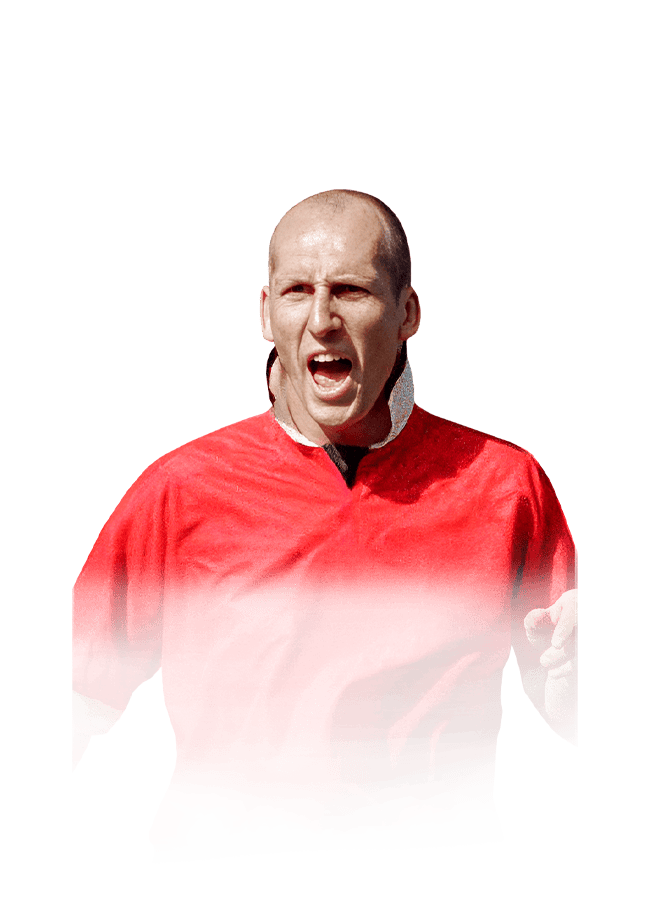 Jaap Stam op de 88 Ultimate Scream Hero FC 27-spelerskaart