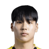 Wang Min Jun op de 50 Common FC 27-spelerskaart