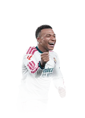 Mbappé 92 Team of the Week ST FC 27 card