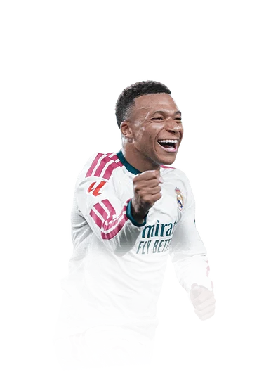 Mbappé 92 Team of the Week ST FC 27 card