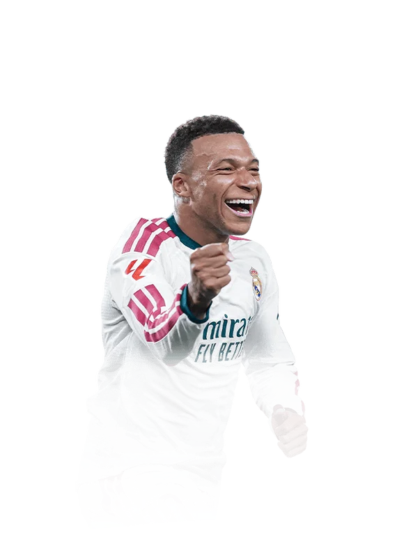 Mbappé 92 Team of the Week ST FC 27 card