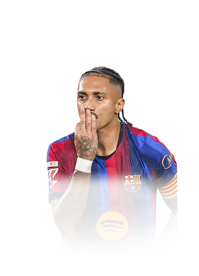 Raphinha 89 POTM LALIGA EA SPORTS ST FC 27 card
