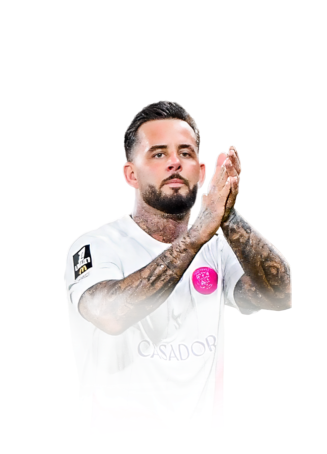 Aron Dønnum op de 80 FUT Champions FC 27-spelerskaart