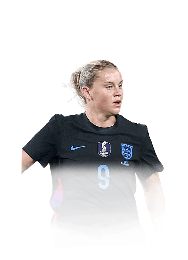 Alessia Russo op de 89 FUT Champions FC 27-spelerskaart