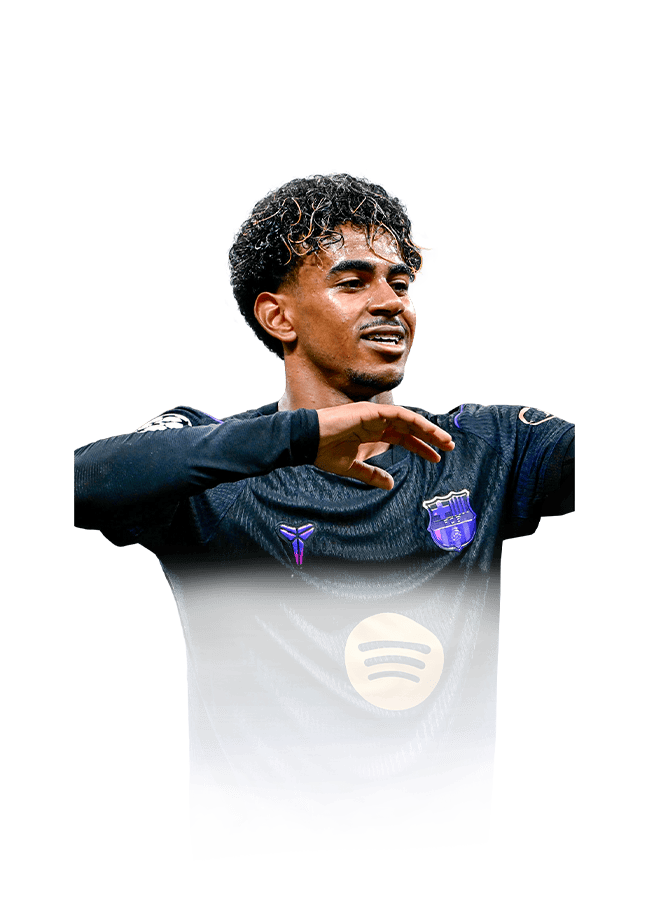Lamine Yamal op de 91 Star Performer FC 27-spelerskaart