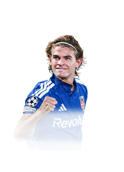 Nico Paz 88 Star Performer CAM FC 27 card