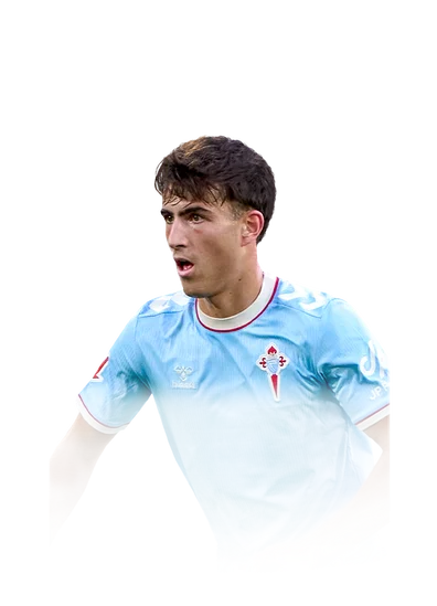 Javi Rodríguez 82 FUT Champions CB FC 27 card
