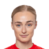 Mia Authen op de 74 Common FC 27-spelerskaart